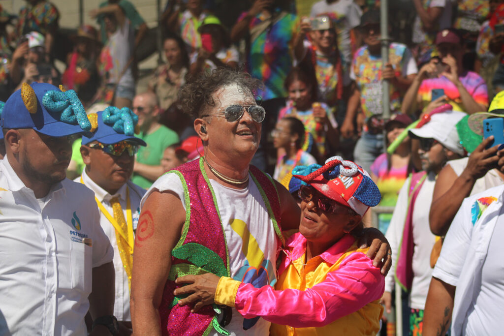 Carlos Vives en la Batalla de las Flores en el Carnaval de Barranquilla