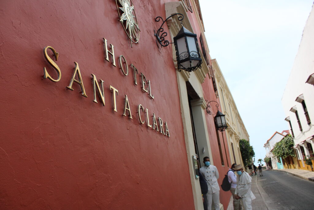 Cartagena de Indias, Colombia. casco antiguo y la zona amurallada