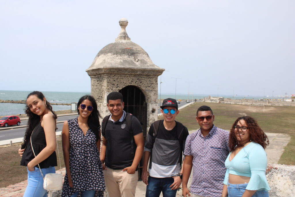 Cartagena de Indias, Colombia. casco antiguo y la zona amurallada