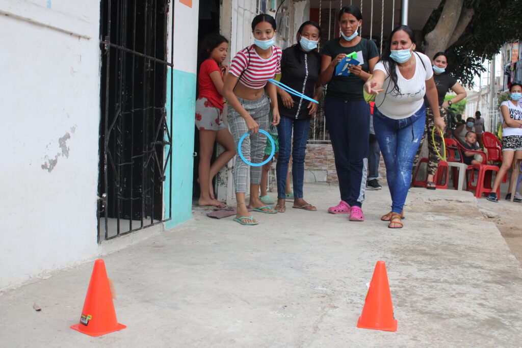 El proyecto Red de Comunicadores Comunitarios  en el barrio Nuevo Milenio de Soledad y Villa del Mar en Barranquilla