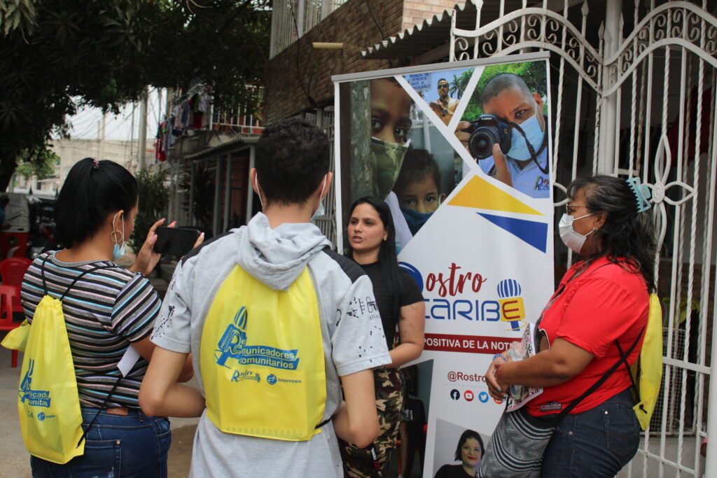 El proyecto Red de Comunicadores Comunitarios  en el barrio Nuevo Milenio de Soledad y Villa del Mar en Barranquilla