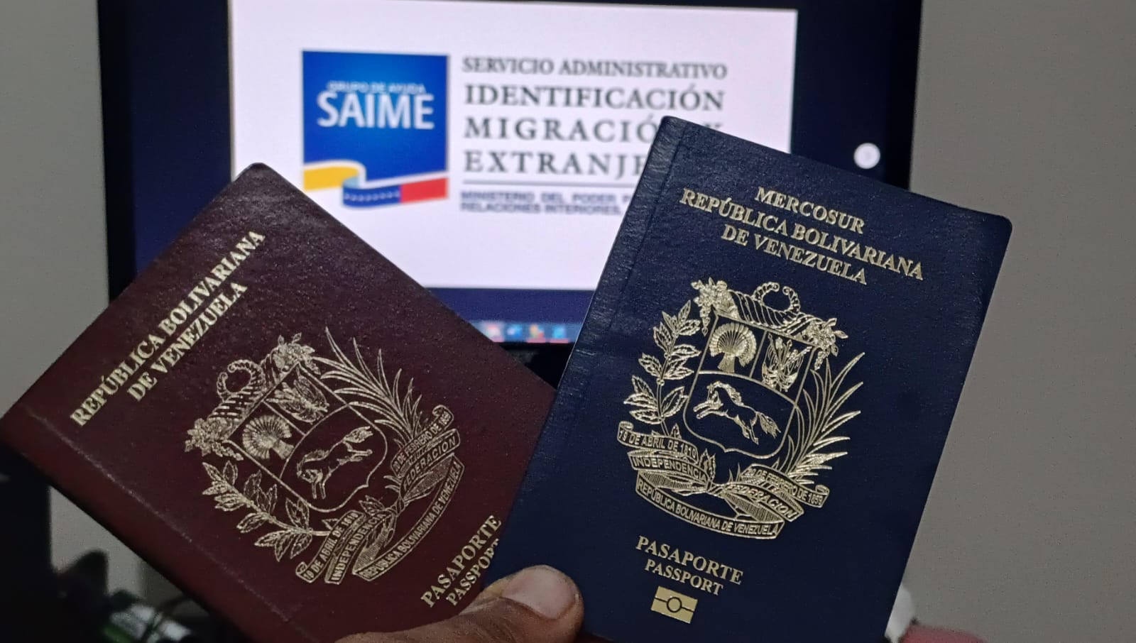 SAIME Pasaporte venezolano