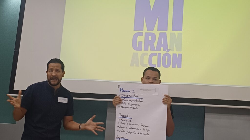La Fundación Ideas para la Paz ejecuta el proyecto Mi Gran acción que busca para eliminar barreras, mejorar sus habilidades y crear oportunidades de empleo para los jóvenes en Colombia