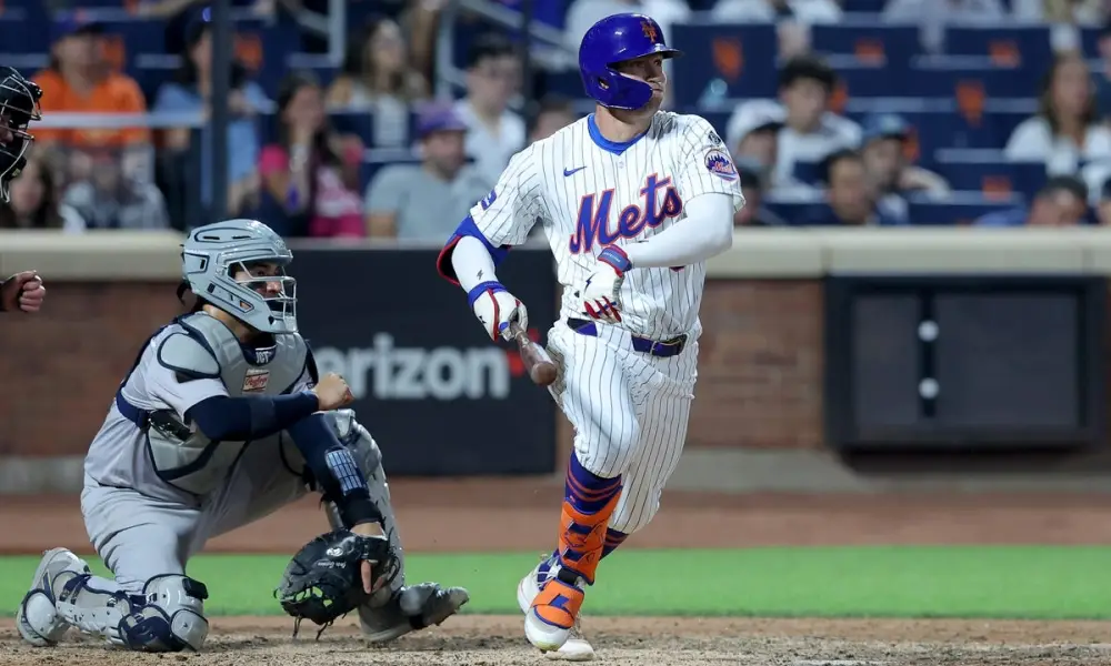 Brandon Nimmo aporta poder a la alineación de los Mets. Foto: Cortesía MLB.com