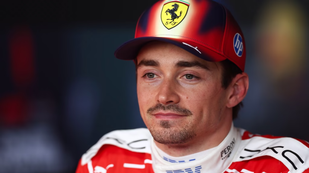 Charles Leclerc emocionado por el rendimiento de Ferrari