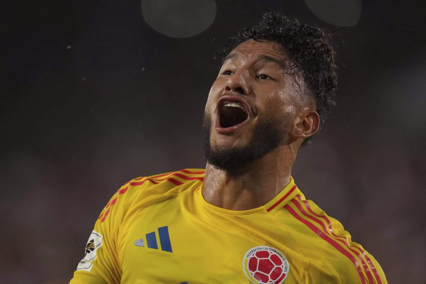 El Samario Luis Javier Suárez anoto 4 goles ante Venezuela | Foto: Cortesía Agencia AP