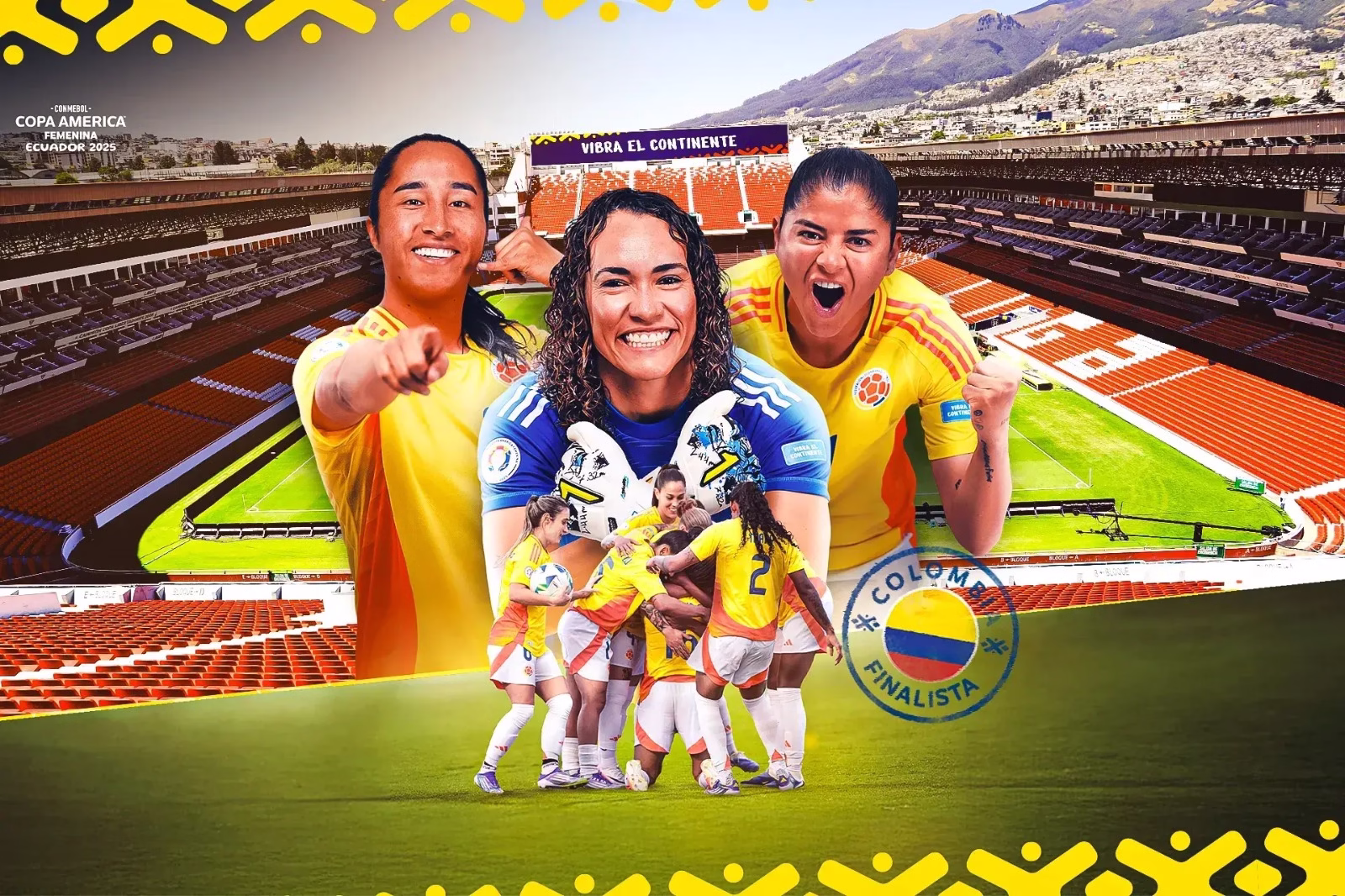 Colombia da un paso a la Final de la Copa América Femenina 2025 | Foto Conmebol.com
