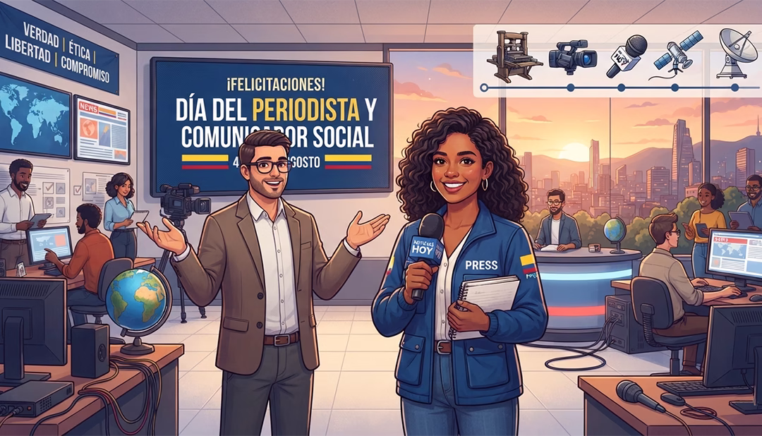 El Día del Periodista y Comunicador SociaI en Colombia