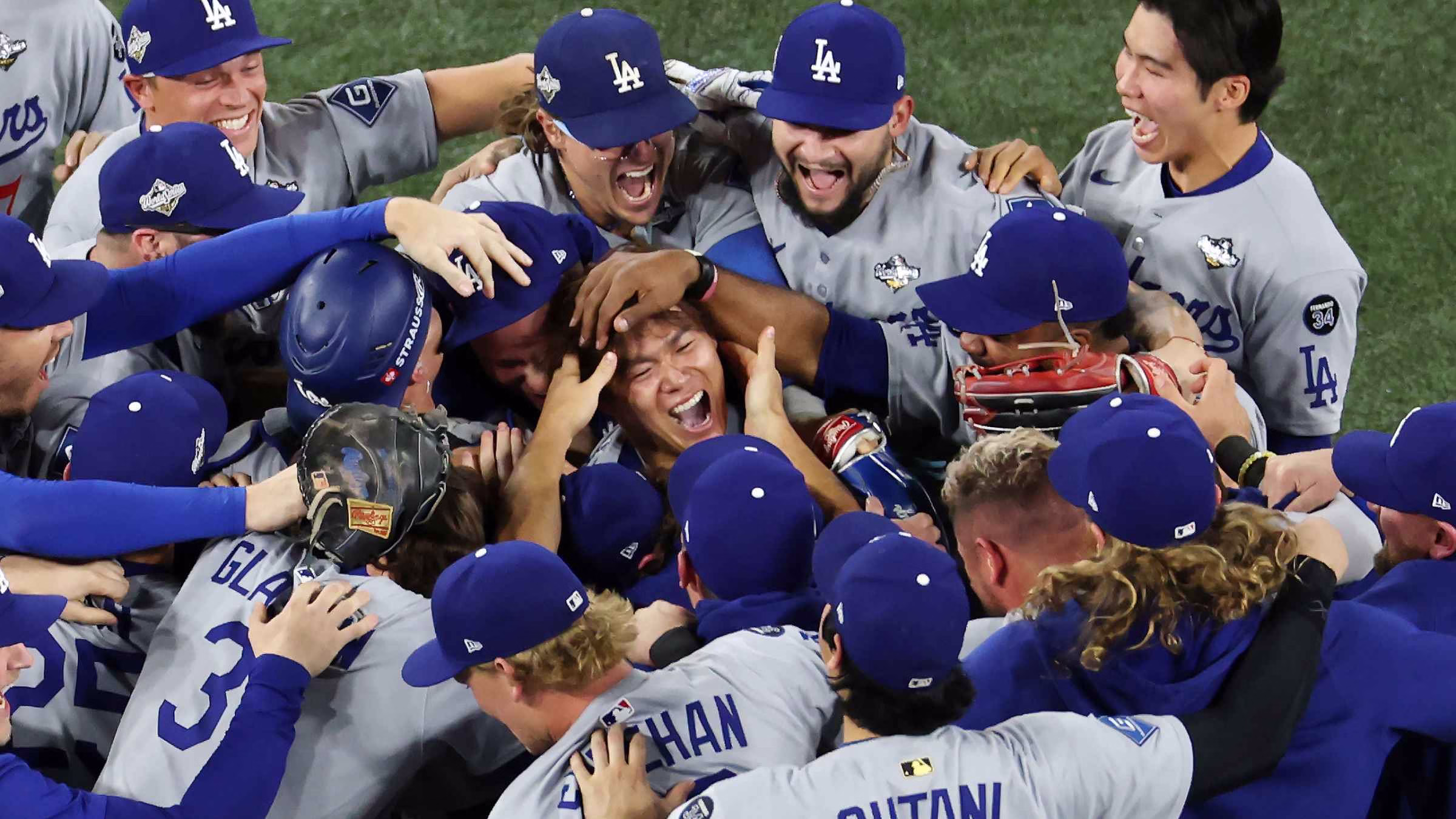 Los Dodgers celebran su segundo titulo corrido en la Serie Mundial 2025 | Foto: MLB.com