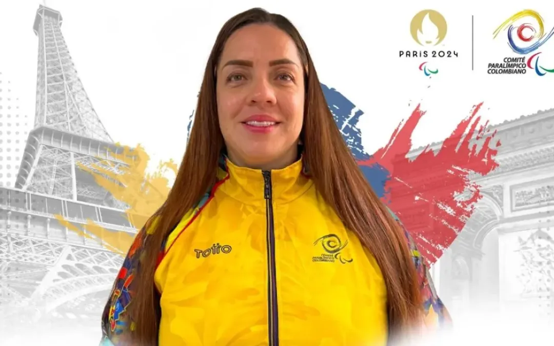 Erika Castaño con la segunda de oro para Colombia en lanzamiento de disco