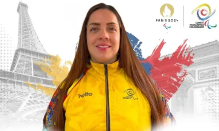 Erika Castaño con la segunda de oro para Colombia en lanzamiento de disco