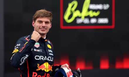 Verstappen dominó de punta a punta en el GP de Azerbaiyán