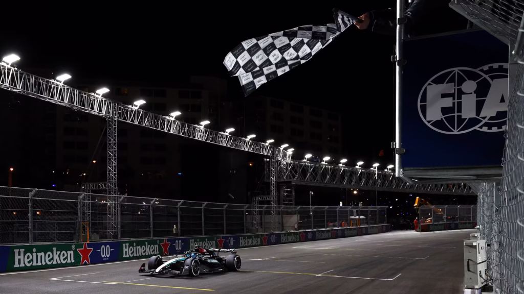 George Russell ganó en el 2024 | Foto: Cortesía f1.com