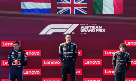 Russell desafía el calor y conquista Austria 
