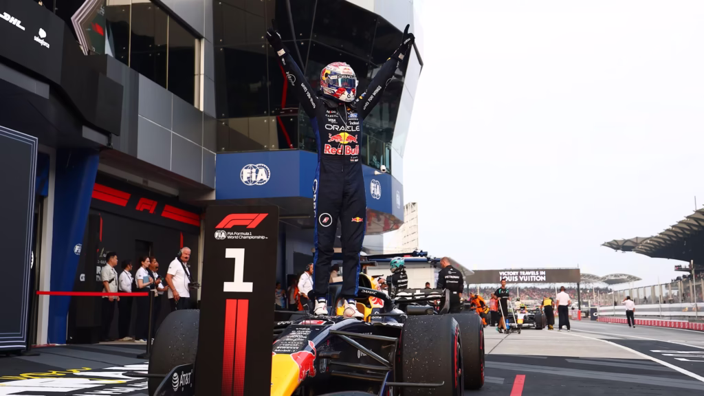 Max Verstappen con su triunfo 72 | Foto: Cortesía F1.com