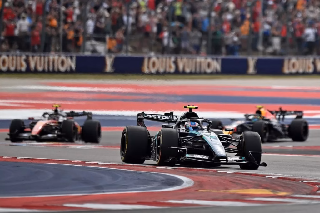 Kimi Antonelli en el primer lugar del GP de los Estados Unidos | Foto: Cortesía F1.com