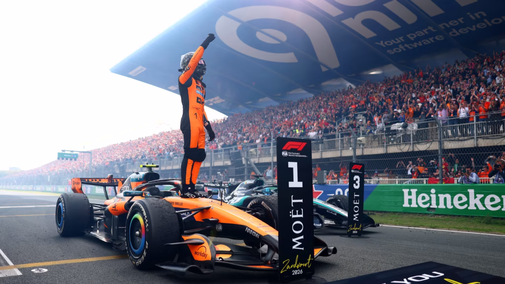Lando Norris festeja | F1.com