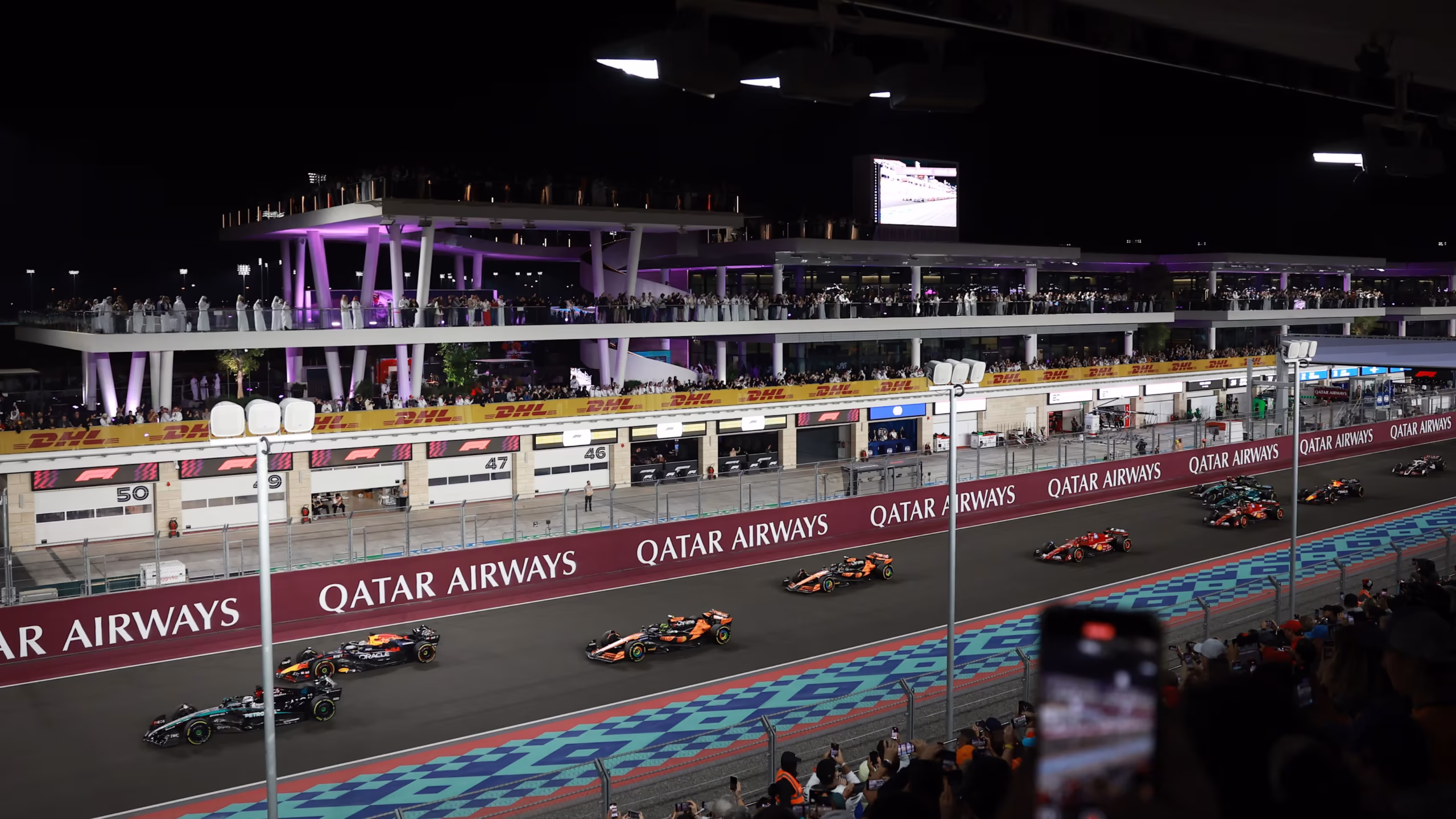 Gran Premo de Qatar enciende la lucha por el título de pilotos | Foto: Cortesía f1.com