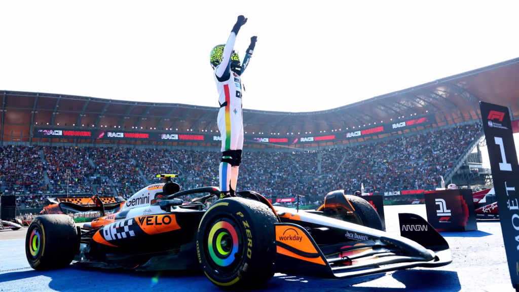 Lando Norris ganó el GP de Ciudad de México | Foto: Cortesía f1.com
