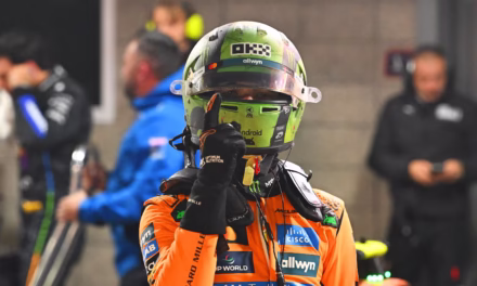 Norris deslumbra en la lluvia y se queda con la Pole en Las Vegas