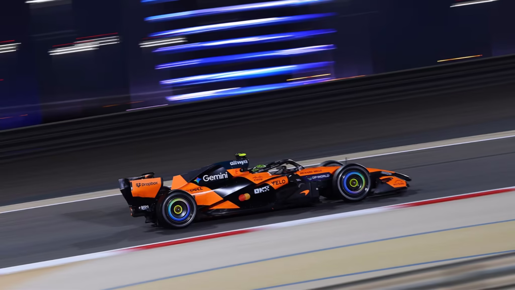 Lando Norrís mostró velocidad a bordo del MCL40 | Foto: Cortesía f1.com