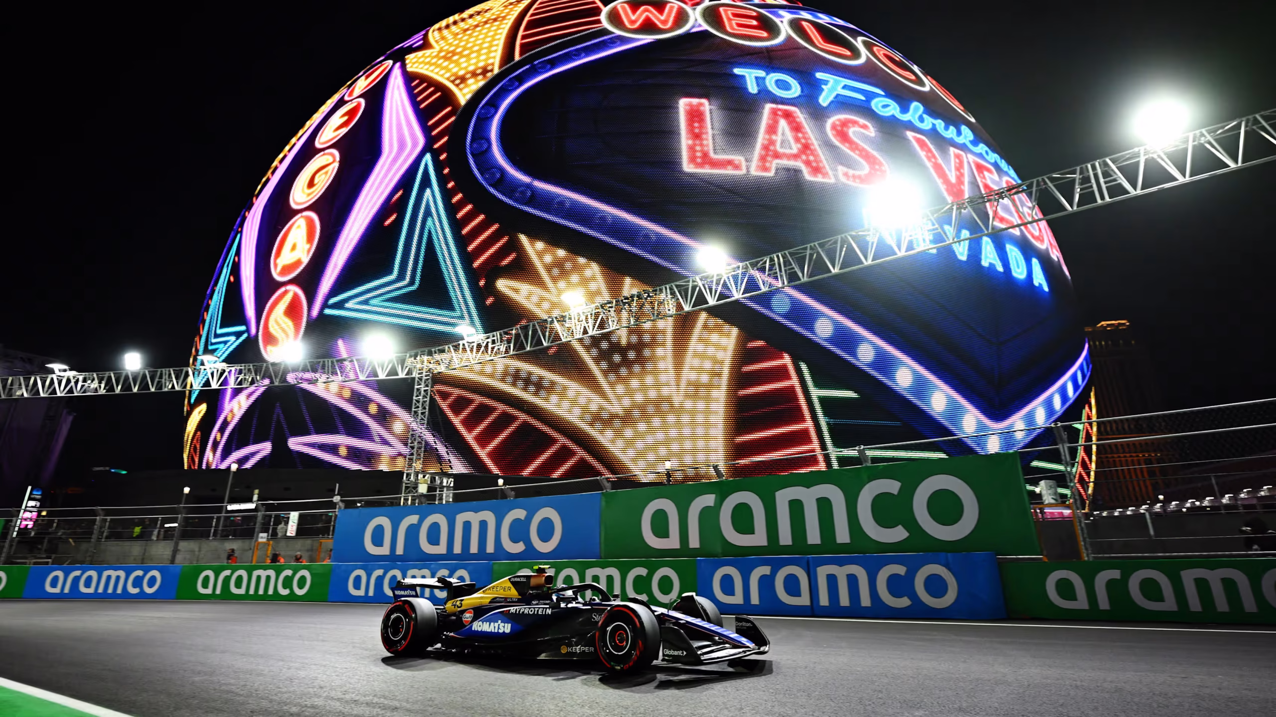 El GP de las Vegas se las trae para el fin de semana | Foto: Cortesía F1.com