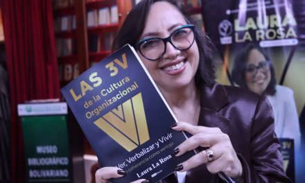 Laura La Rosa presenta su libro: “LAS 3V de la Cultura Organizacional»