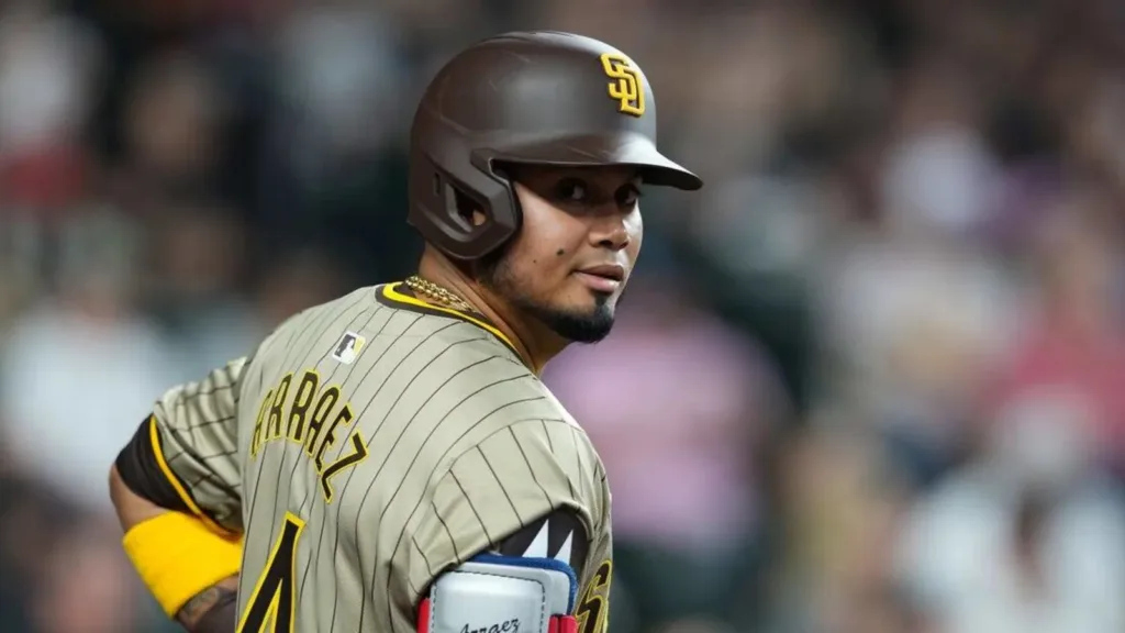 Luis Arráez comandó a los Venezolanos en la MLB en hits conectados | Foto: Cortesía MLB.com