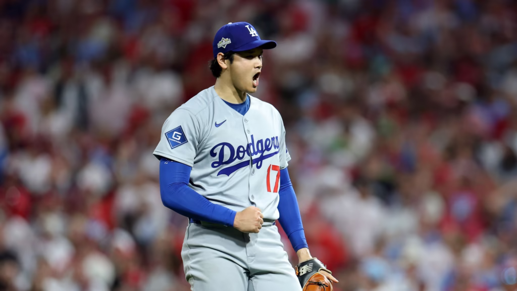 Ohtani se acreditó su primer triunfo en la postemporada | Foto: Cortesía MLB.com