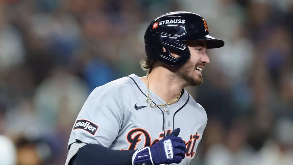 Zach McKinstry con un sencillo puso a ganar a Detroit | Foto: Cortesía MLB.com