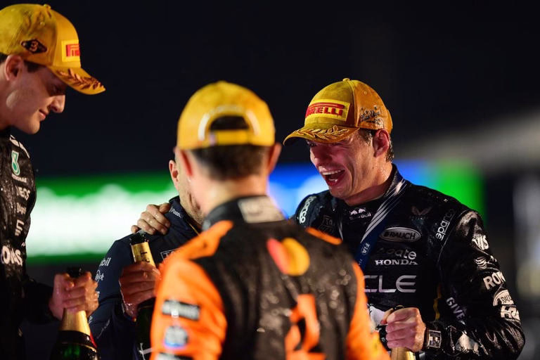 Max Verstappen ganó el GP de Las Vegas | Foto: Cortesía f1.com
