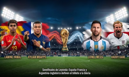 Semifinales con cuatro grandes del fútbol mundial