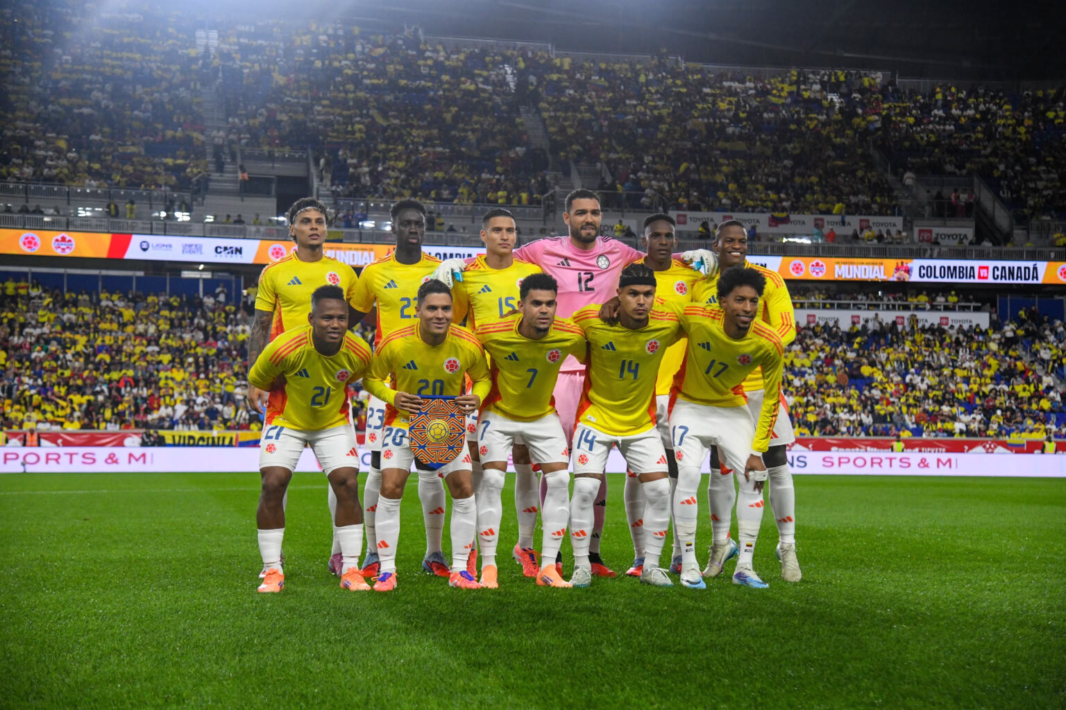 Selección Colombia en los juegos amistosos | Foto: Cortesía FCF.com