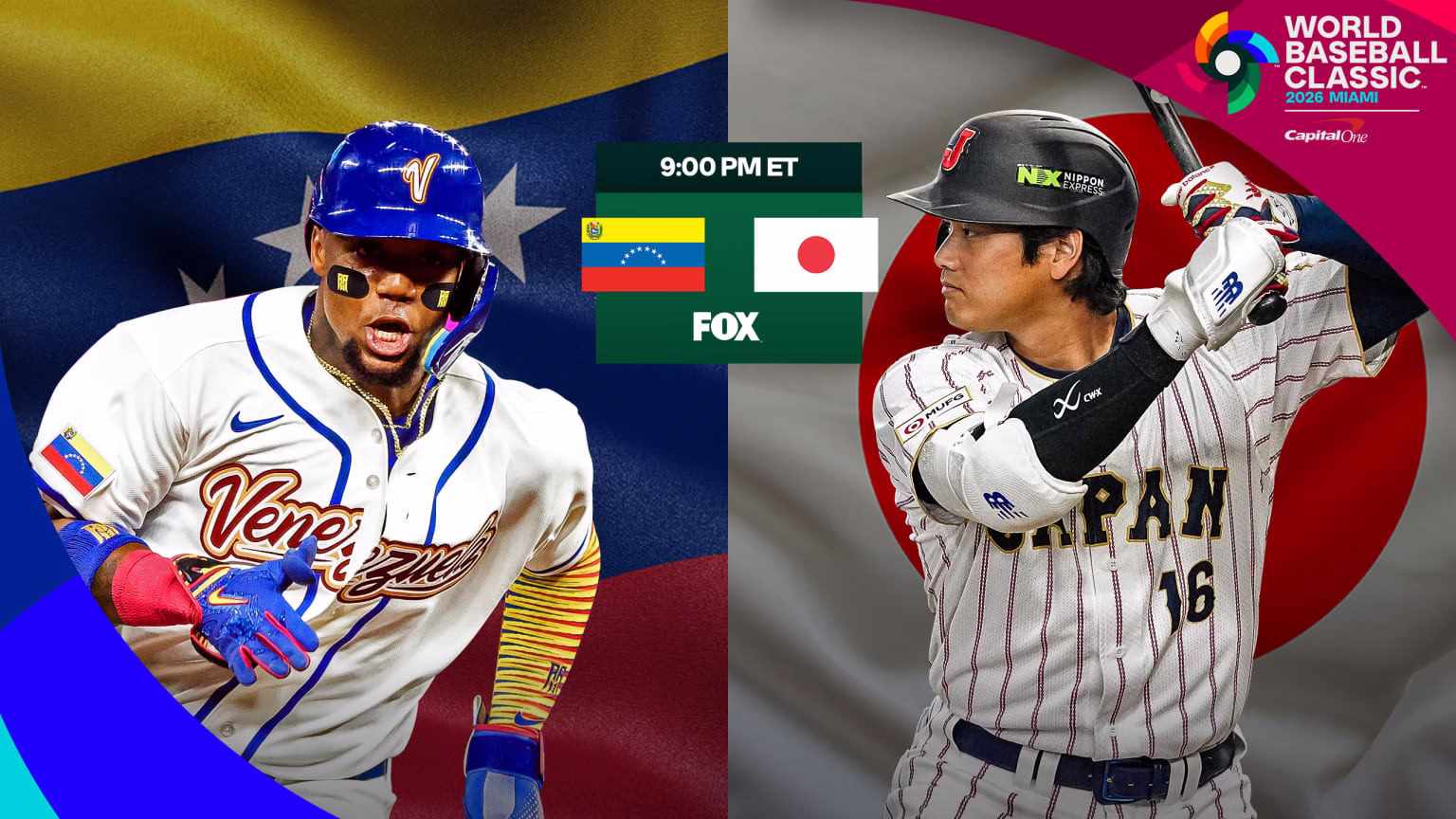 Venezuela y Japón se miden en el WBC 2026 | Foto: Cortesía MLB