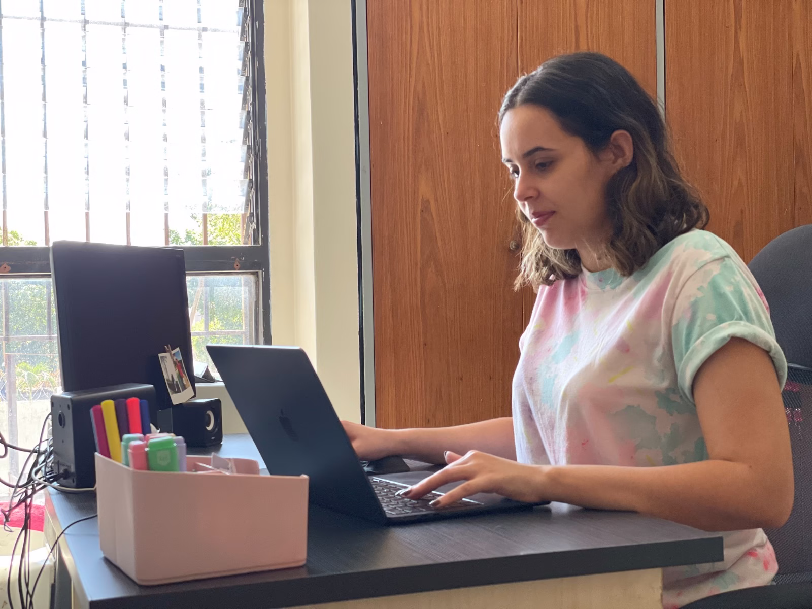 Mi oficina cabe en una habitación, pero mis planes no