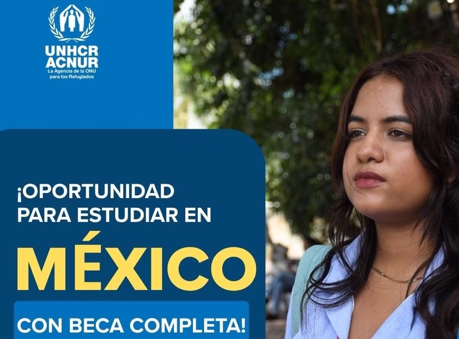 Oportunidad de beca en México para jóvenes refugiados y solicitantes de asilo en Colombia