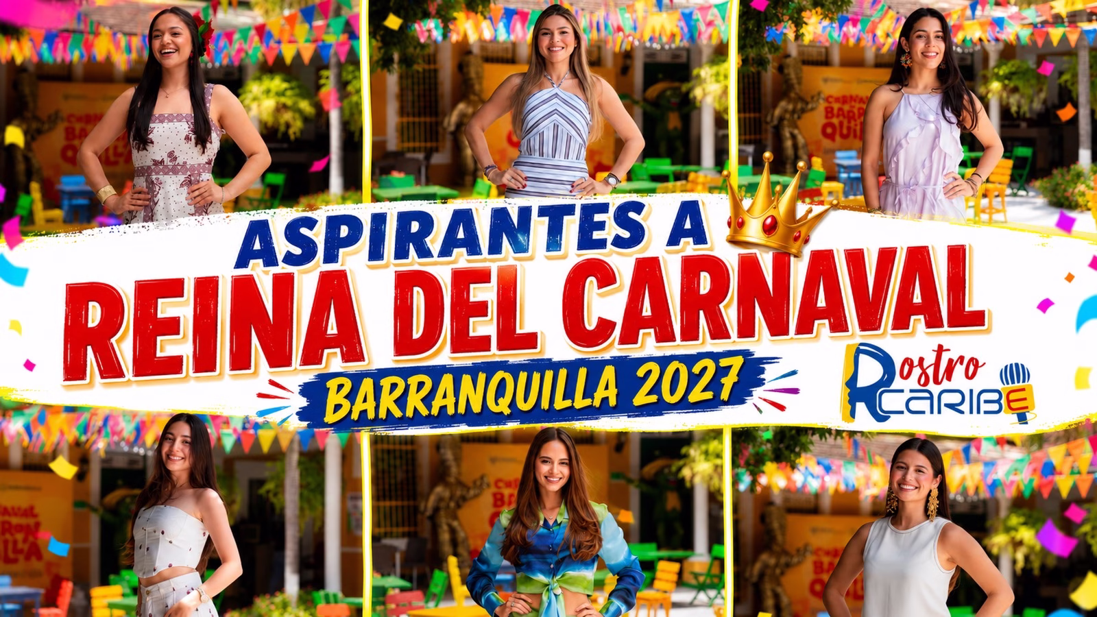 Candidatas del Carnaval de Barranquilla 2027