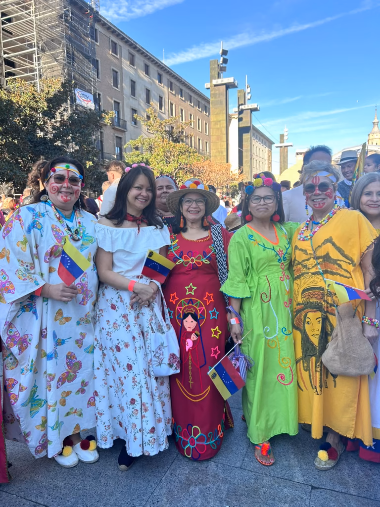 Venezuela en la fiesta de la hispanidad y la Virgen del Pilar