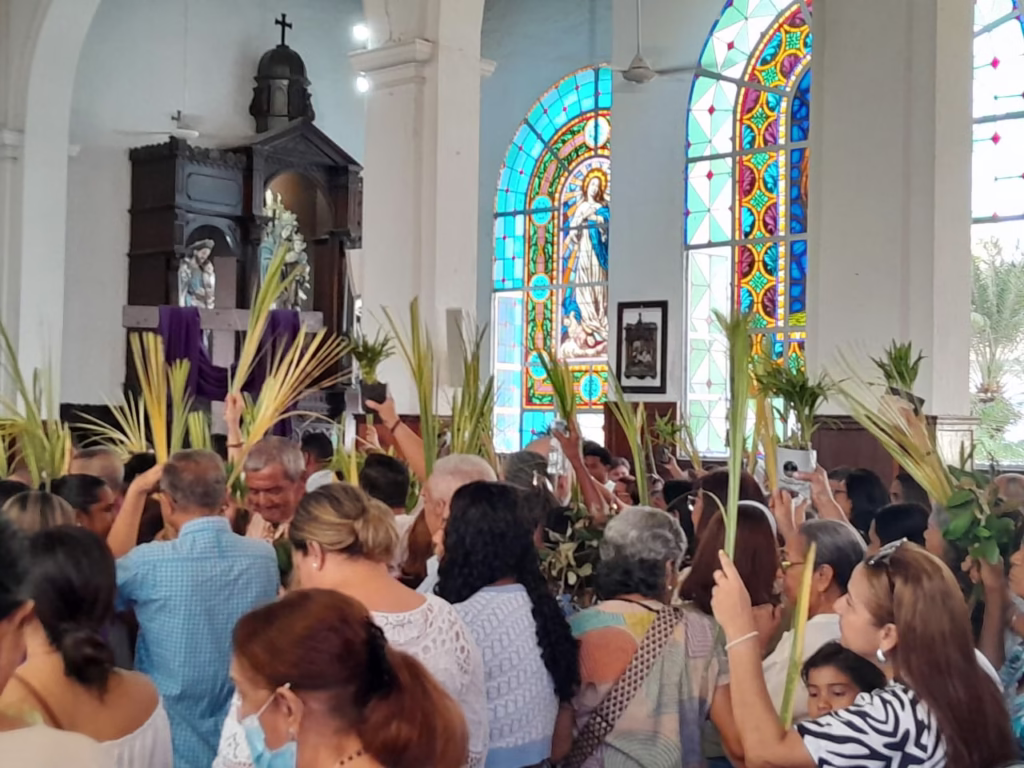 Arzobispo de Barranquilla en Domingo de Ramos