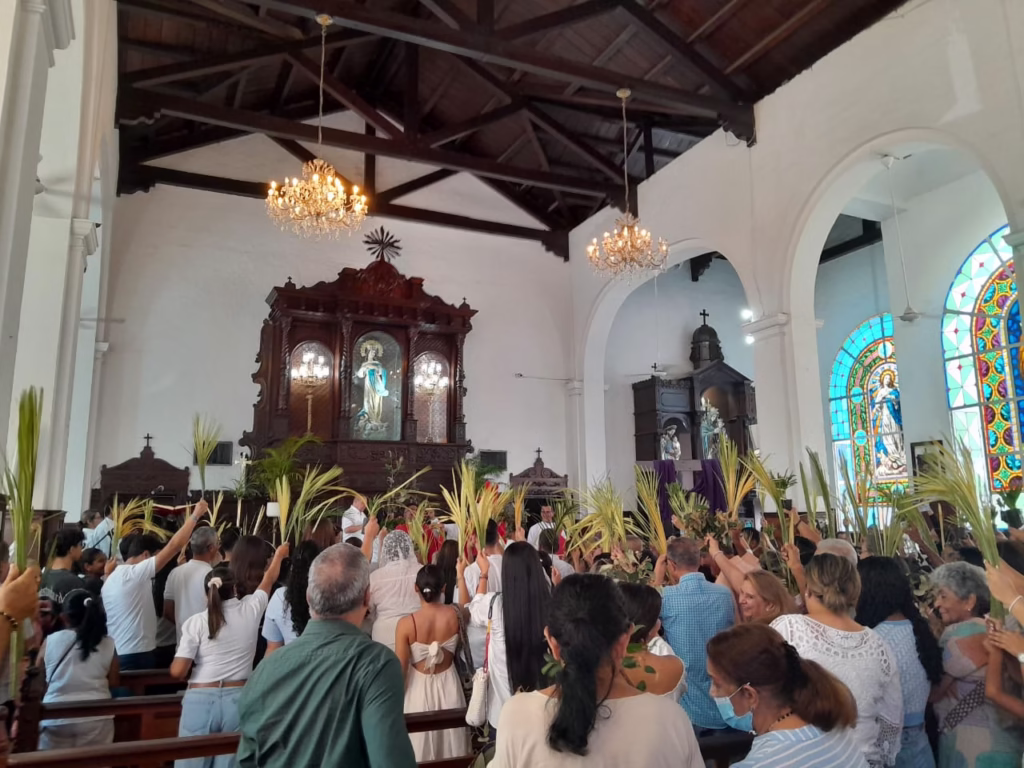 Arzobispo de Barranquilla en Domingo de Ramos