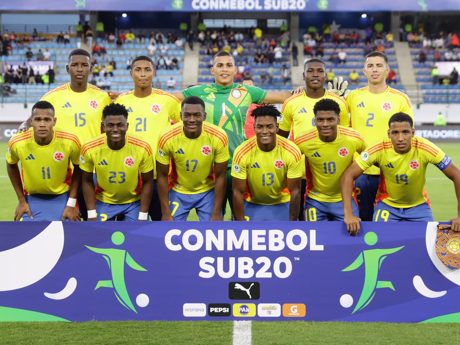 Colombia Sub 20 a semifinales