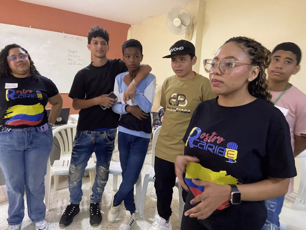 Jóvenes participan en el Laboratorio Móvil de Comunicación Narrar Chiquinquirá