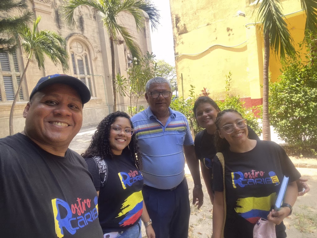Jóvenes participan en el Laboratorio Móvil de Comunicación Narrar Chiquinquirá