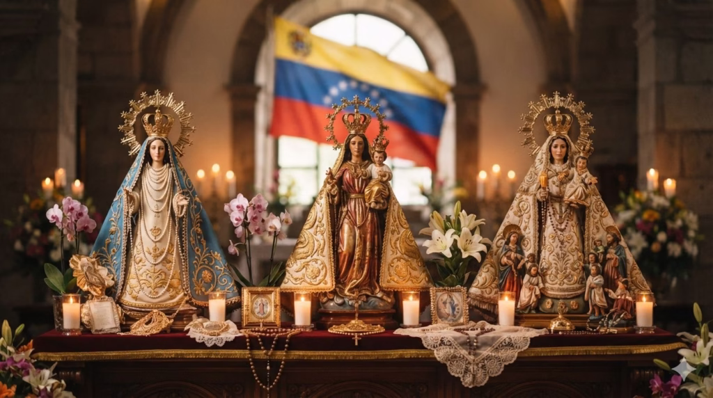 Coromoto, del Valle y la Chinita: tres advocaciones, una misma fe